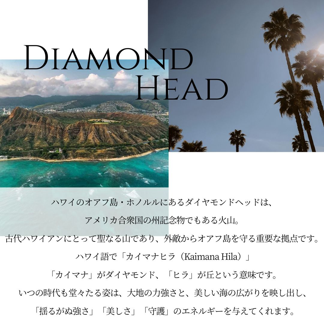 K14 ハワイアン ダイヤモンドヘッドクレスト 片耳ピアス意味画像