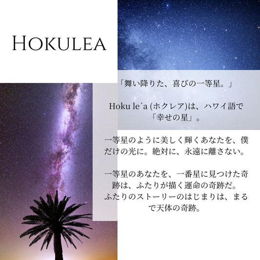 ハワイアンジュエリー婚約指輪hokuleaホクレアモチーフの意味