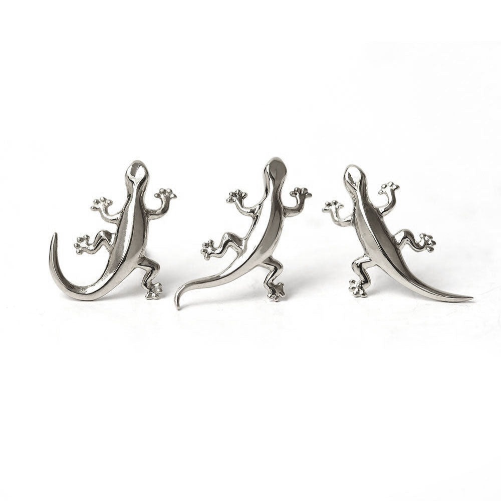 Pt900 ハワイアン ゲコ （ヤモリ） 片耳ピアス PUAALLY(プアアリ)公式