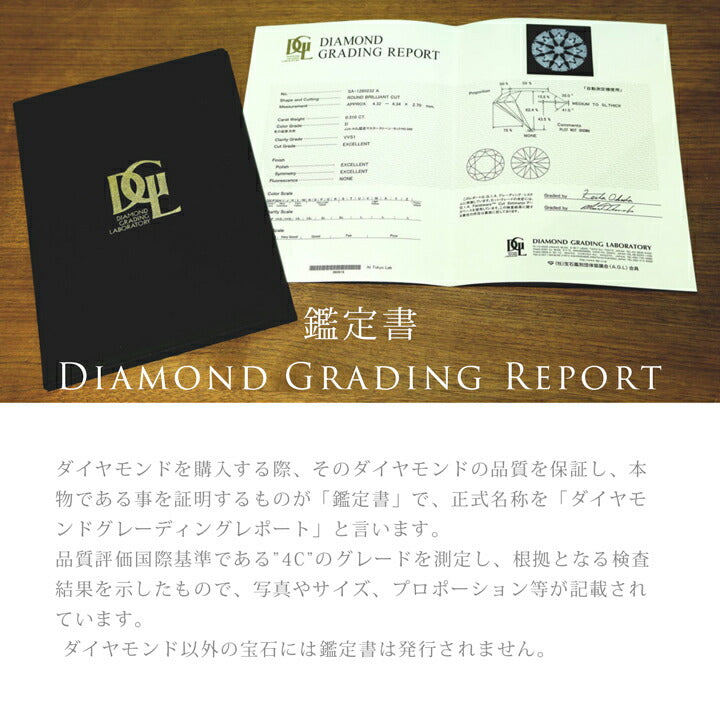 プロポーズリング 0.5ct プルメリア
