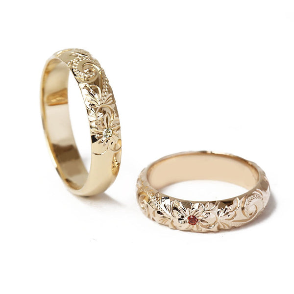 世界にひとつだけの指輪を、PUA ALLY（プアアリ）で。彫り模様の違いを徹底解説！