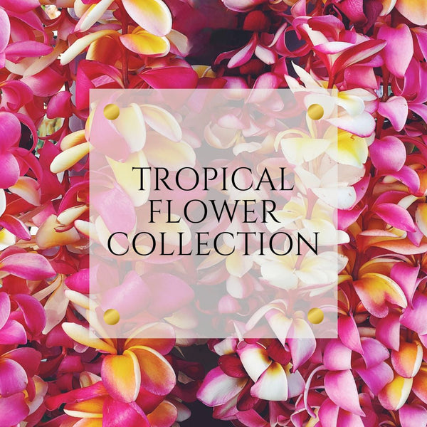 ハワイアンジュエリーのトロピカルフラワーコレクション