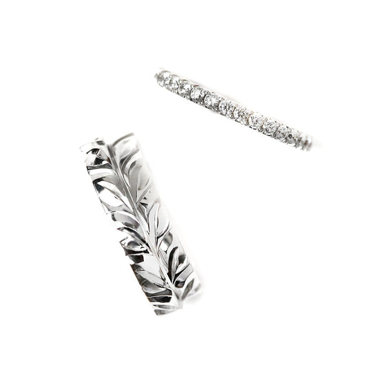 2人の絆を美しく刻むブライダルセット『エターナルマイレ』をご紹介。