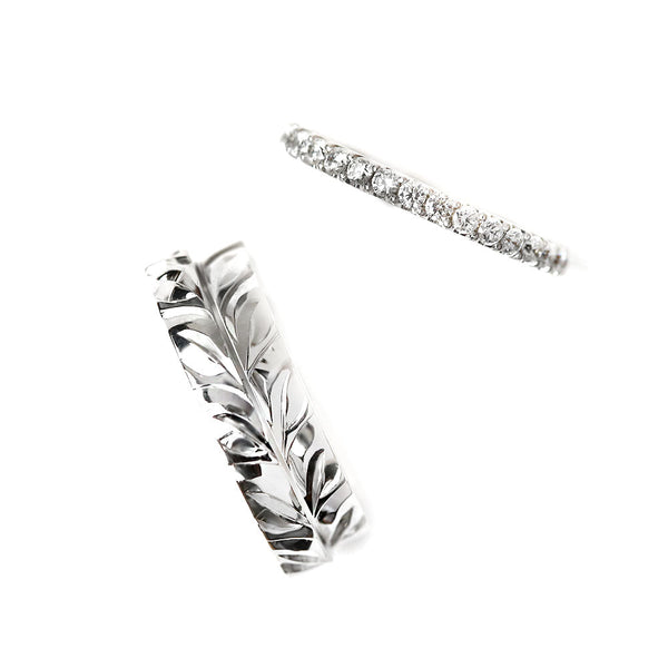 2人の絆を美しく刻むブライダルセット『エターナルマイレ』をご紹介。