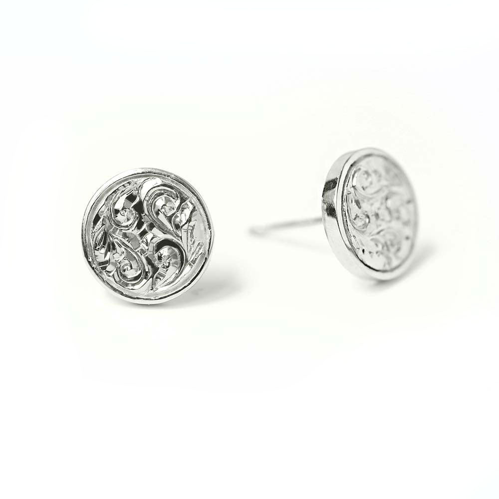 SV925 ハワイアン コイン ピアス表題/ハワイアンジュエリーブランドPUAALLY(プアアリ)/プアアリ オンライン