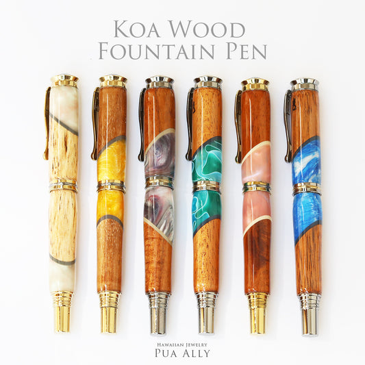 ハワイアン コアウッド 万年筆
