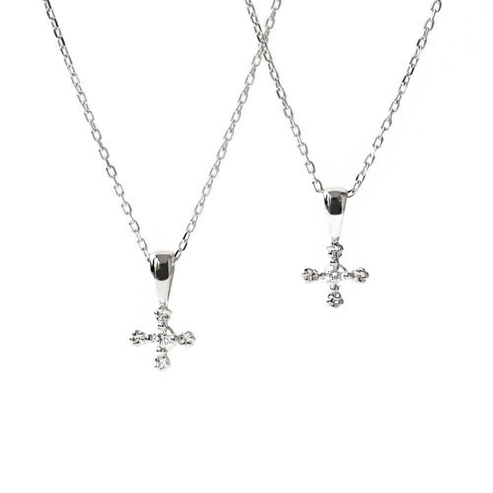 Pt900 ハワイアン 南十字星 プルメリア プチ ネックレス表題/ハワイアンジュエリーブランドPUAALLY(プアアリ)/プアアリ オンライン