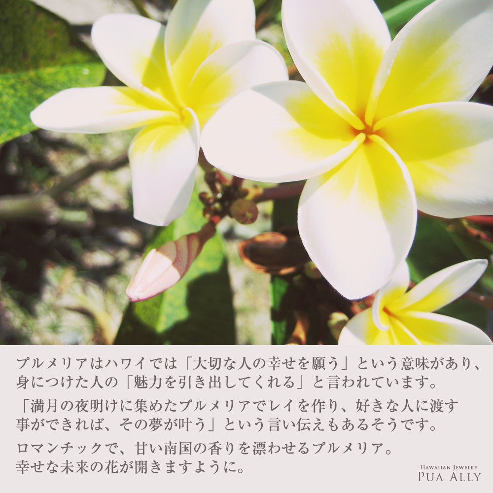 ハワイアン プロポーズリング 0.7ct プルメリア
