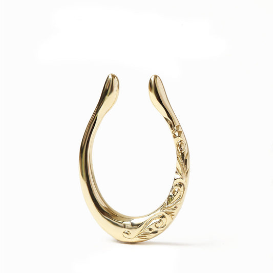 K14 ハワイアン イヤーカフ ティアドロップ表題/ハワイアンジュエリーブランドPUAALLY(プアアリ)