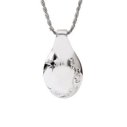 SV925 ベビースプーン ネックレス表題/ハワイアンジュエリーブランドPUAALLY(プアアリ)/プアアリ オンライン