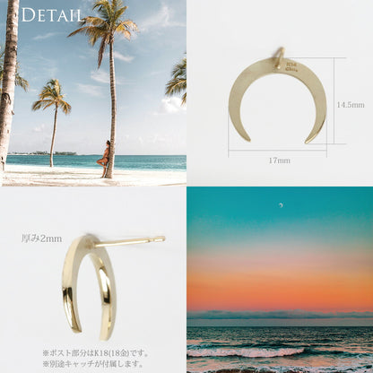 ナジャPAディテールハワイアン Naja(ナジャ) ピアスディテール画像/ハワイアンジュエリーブランドPUAALLY(プアアリ)