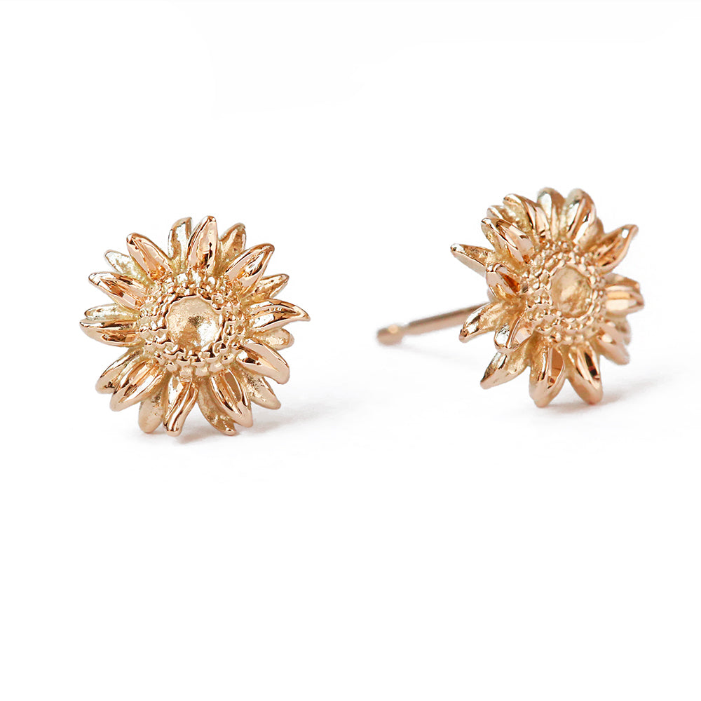 ハワイアン サンフラワー ピアスPG表題/ハワイアンジュエリーブランドPUAALLY(プアアリ)