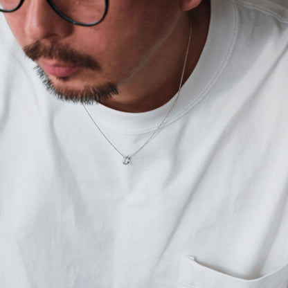 ハワイアンジュエリーベビーリングプティメンズ着用/ハワイアンジュエリーブランドPUAALLY(プアアリ)