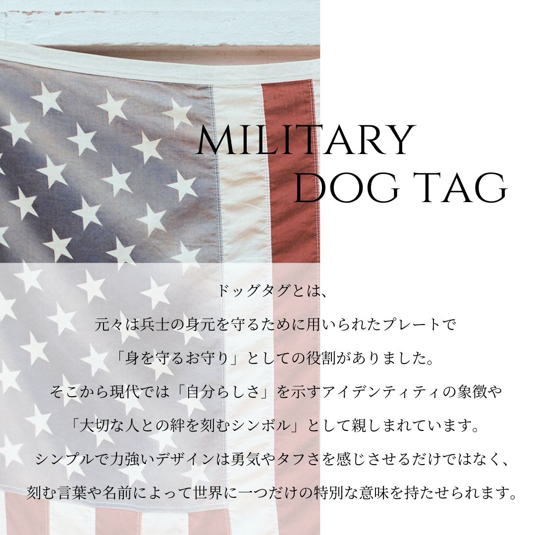 SV925 ミリタリー ドッグタグ 太陽 ネックレス意味画像
