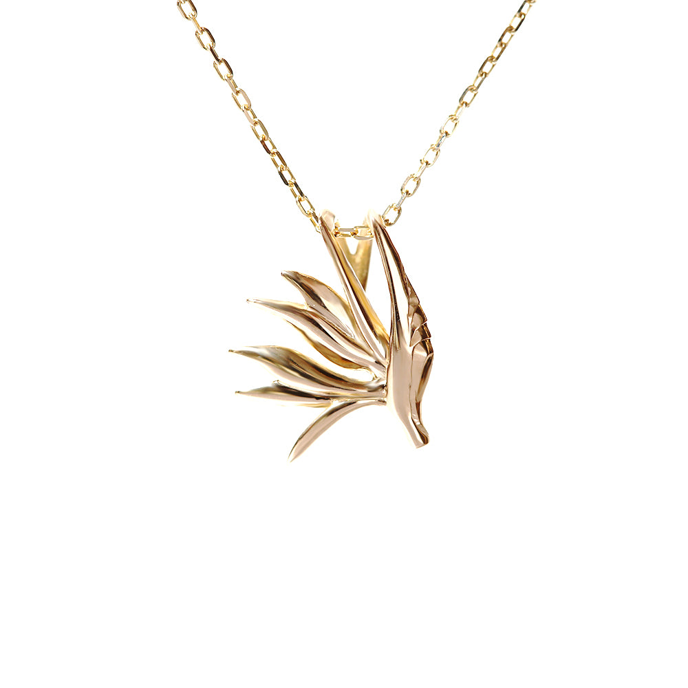 K14 ストレリチア ペンダントトップ表題/ハワイアンジュエリーブランドPUAALLY(プアアリ)