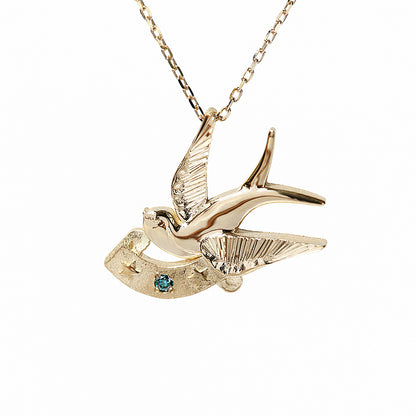 K14 ハワイアン スワロウペンダントトップ表題