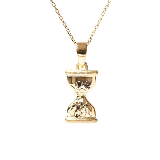 ハワイアンサンドグラス砂時計ペンダントトップの表題