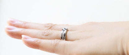 K18 0.3ct エンゲージリング Ala -道-