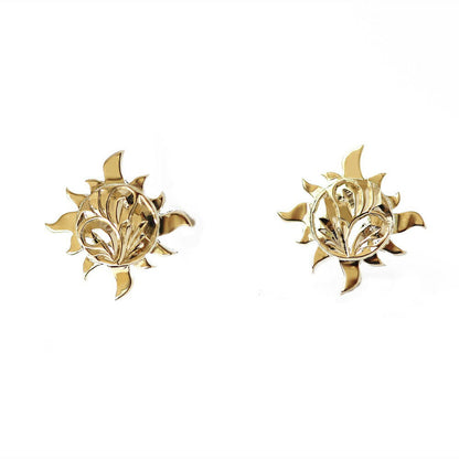 ハワイアン サン ( 太陽 ) ピアス表題/ハワイアンジュエリーブランドPUAALLY(プアアリ)