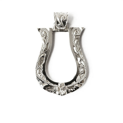 ハワイアン ホースシュー（馬蹄） ペンダントトップ L表題/ハワイアンジュエリーブランドPUAALLY(プアアリ)