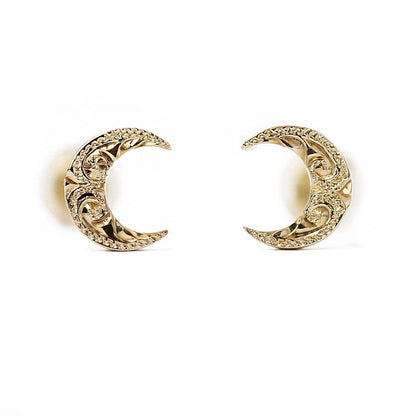 ハワイアン ムーン （ 月 ） ピアス表題/ハワイアンジュエリーブランドPUAALLY(プアアリ)