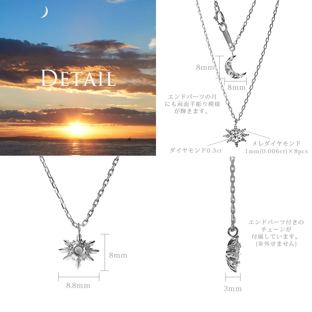 Pt900 ハワイアン ラハイナペンダントトップディティール