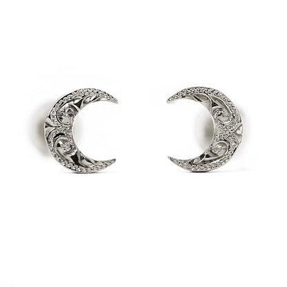 ハワイアン ムーン ( 月 ) ピアス表題/ハワイアンジュエリーブランドPUAALLY(プアアリ)