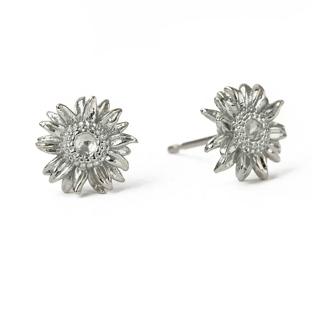 Pt900 ハワイアン サンフラワー ピアス表題/ハワイアンジュエリーブランドPUAALLY(プアアリ)