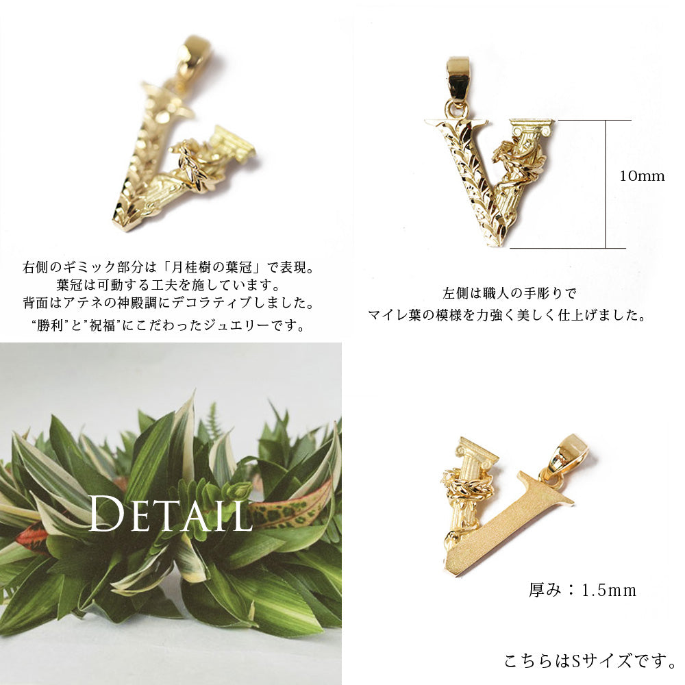 ヴィクトリーペンダントトップ Sディテール画像