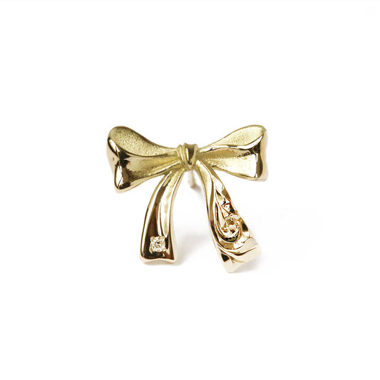 K14 ハワイアン リボン 片耳ピアス表題