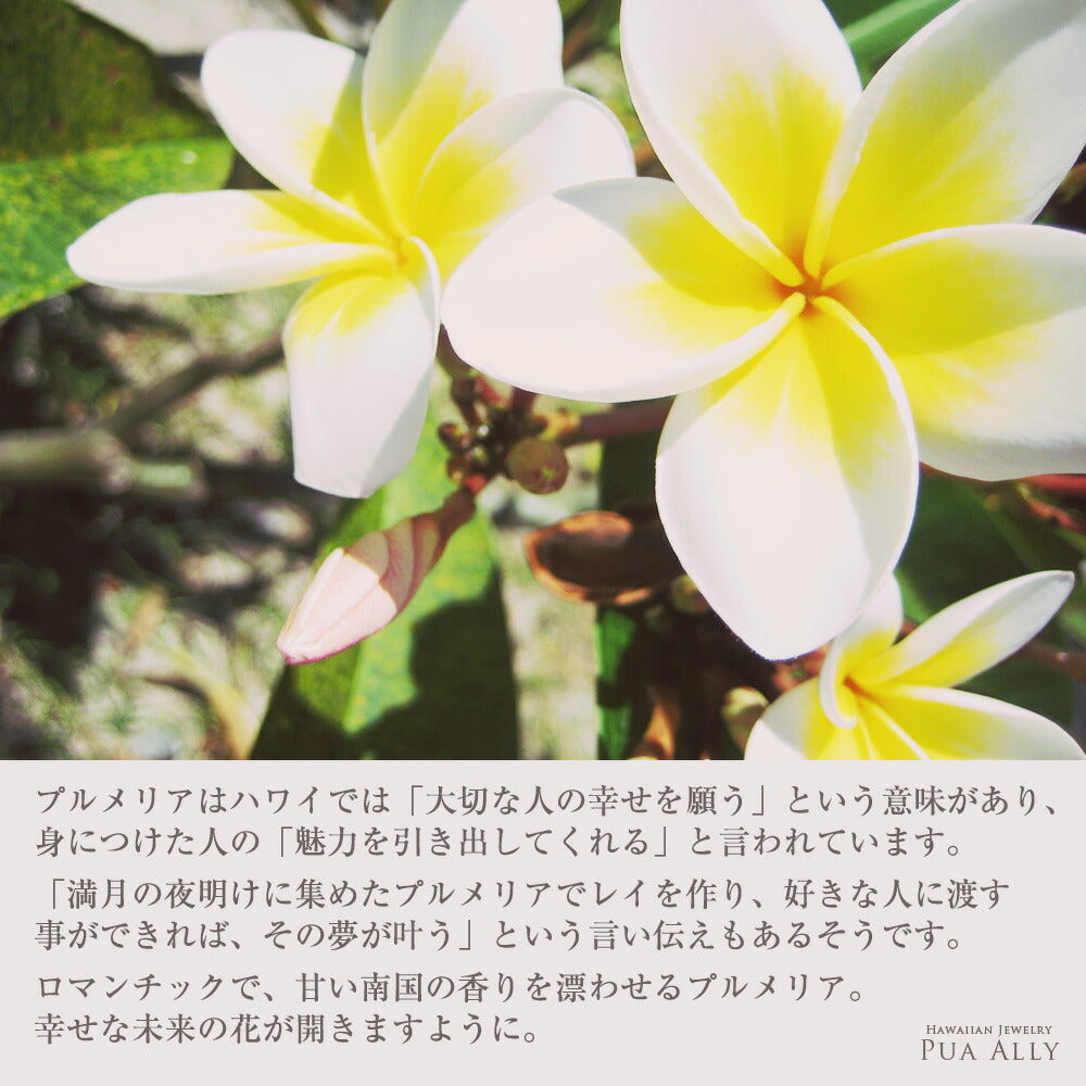 プロポーズリング 0.3ct プルメリア