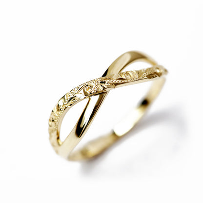 ファッション インフィニティ リング表題/ハワイアンリング/ハワイアンジュエリーリング/ハワイアンジュエリーブランドPUAALLY(プアアリ)