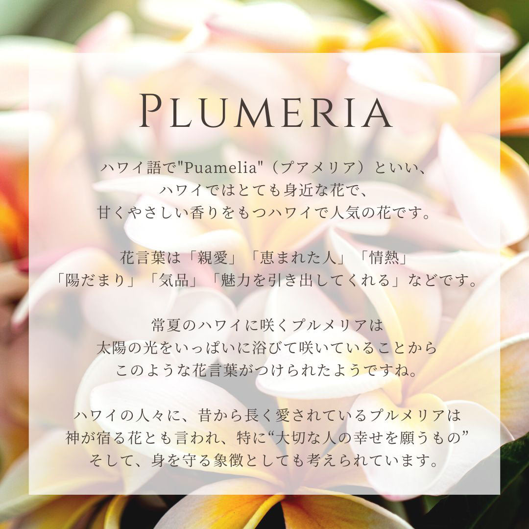 プルメリア 意味画像/ハワイアンジュエリーブランドPUAALLY(プアアリ)