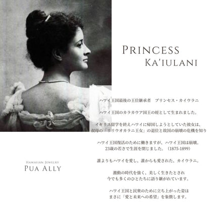 ハワイアン プリンセス・カイウラニ 意味画像/ハワイアンジュエリーブランドPUAALLY(プアアリ)
